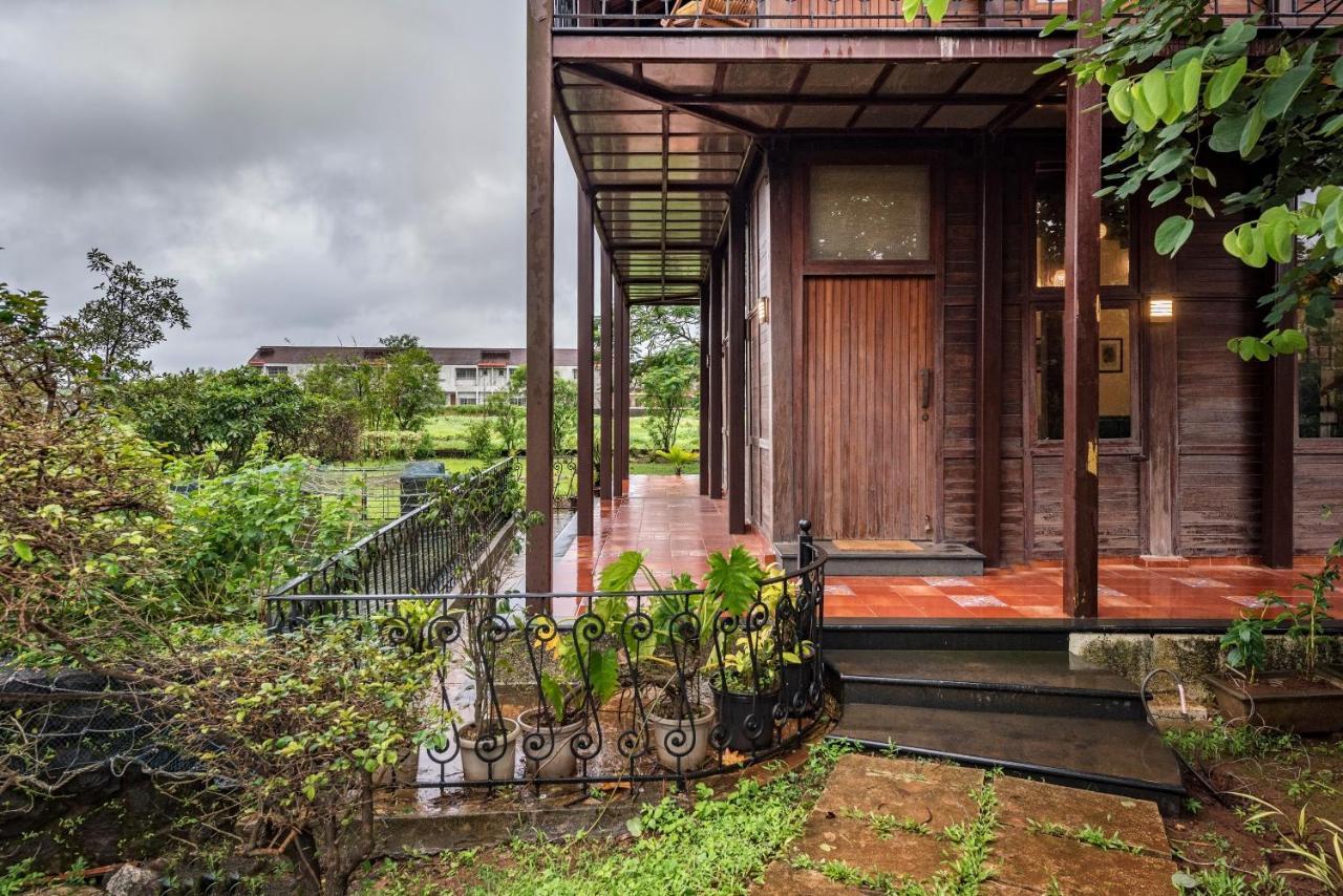 Saffronstays Boulevard Loghouse - A Wooden Chalet Amidst Nature Karli Ngoại thất bức ảnh