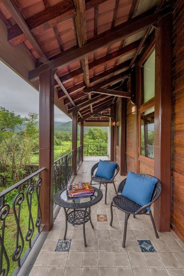 Saffronstays Boulevard Loghouse - A Wooden Chalet Amidst Nature Karli Ngoại thất bức ảnh
